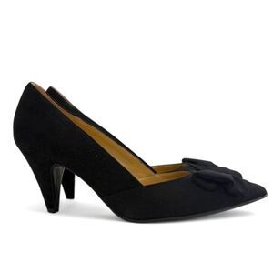 NATURALIZER Molly Black Fabric Pumps, NEW IN BOX! Size 11
